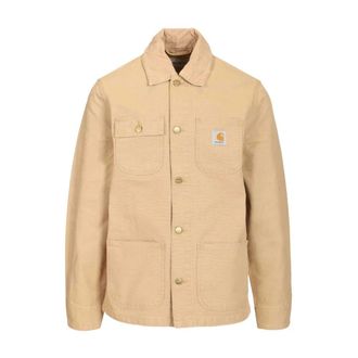 Carhartt Work in Progress Michigan Jacket - Heren - Zomerjassen - Beige - M - Katoen - Jassen