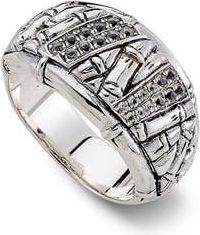 Samuel B. Bamboo White Topaz Ring at Nordstrom Rack, Size 10