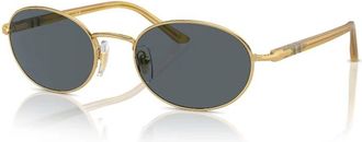 Persol Elegante metalen en acetaat zonnebril - unisex - Zonnebrillen - Geel - ONE Size - Accessoires
