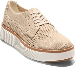 Cole Haan Grand Citymotion Stitchlite Oxford in Ch Lt Sesame Stitchlite at Nordstrom Rack, Size 7.5