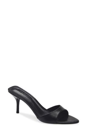Tony Bianco Hallie Slide Sandal in Black Vintage at Nordstrom, Size 5.5