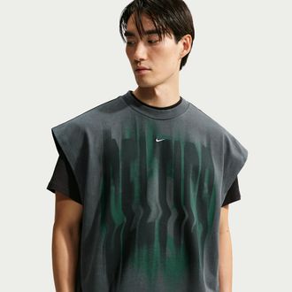 Nike Boston Celtics Standard Issue Nike Mens Sleeveless Basketball Top in Grey | IQ1680-068