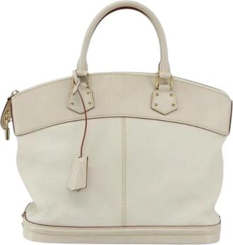 Louis Vuitton Pre-owned Handbags, female, White, Size: ONE SIZE Pre-owned Vintage Handbag