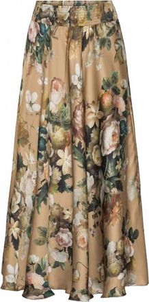 Karmamia Womens Savannah Skirt In Tan Blossom
