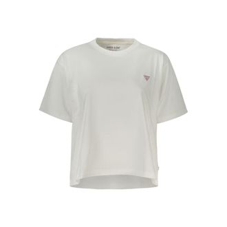 Guess Bianco Katoenen Dames T-Shirt