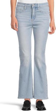 Levi's 726 High-Rise Flare Womens Jeans Eternal Indigo Light : 31 30, Polyester/Elastane/Denim