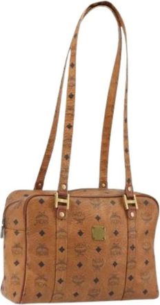MCM Tweedehands Canvas handtassen - Dames - Vintage Handtas - Bruin - ONE Size - Vintage