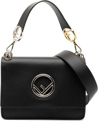 Fendi Pre-owned Handbags, female, Black, Size: ONE SIZE Pre-owned Vintage Handbag