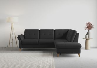 Sit&more Ecksofa »Göteborg« inkl. Sitztiefenverstellung, wahlweise mit Bettfunktion & Bettkasten