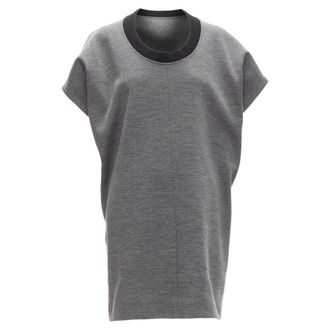Marni virgin wool blend boxy casual dress