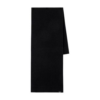 Maison Margiela Wool Scarf - unisex - MM6 Maison Margiela - Winter Scarves - Black - ONE SIZE - Accessories