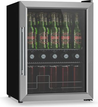 Klarstein Klarstein Beersafe Frigor&iacute;fico Para Bebidas Con Puerta De Cristal 64 X 48 Cm Iluminaci&oacute;n Interior Led
