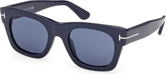 Tom Ford Ft 1314 90V Zonnebrillen - Dames - Zonnebrillen - Blauw - 51 MM - Accessoires