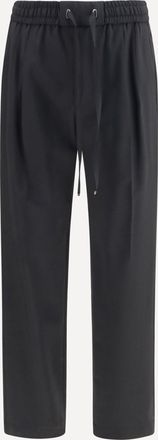 Dolce & Gabbana Wool gabardine jogger Pants Male 50