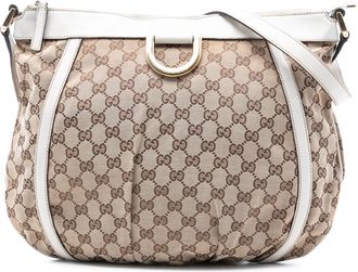 Gucci Tweedekans Gg Canvas Abbey D Ring Schoudertas