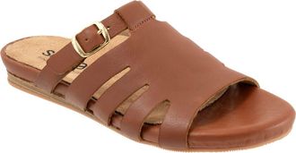 Softwalk Carolina Slide Sandal in Luggage at Nordstrom, Size 10.5