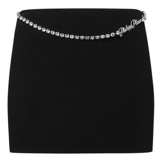 Philipp Plein Mujer, Faldas, Negro, Talla: XL