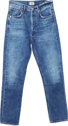 Citizens Of Humanity Citizens Of Humanity Charlotte High Rise Straight in Blue Denim