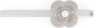 Alexandre de Paris Camelia Graphique Long Acetate Barette in Grey at Nordstrom