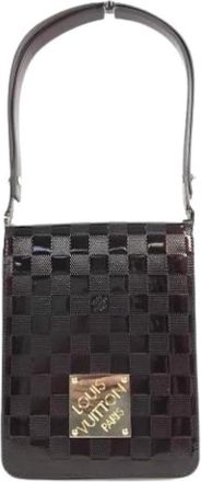 Louis Vuitton Pre-owned Vintage Vernis Schoudertas - Dames - Vintage Schoudertas - Bruin - ONE Size - Leer - Vintage