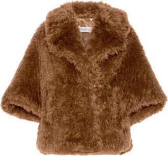 Max Mara Dames, Jassen, Bruin, Maat: M/L Wol