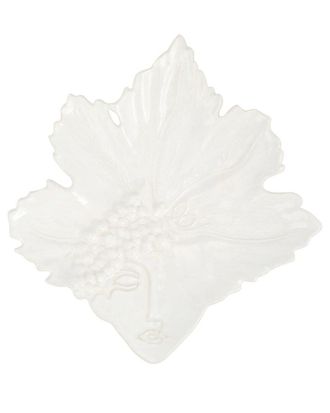 Vietri Vietri Modi Grape Leaf Wall Plate With $9 Credit