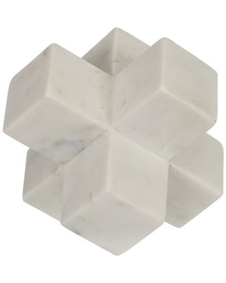 Sagebrook Home Marble Jack Decor