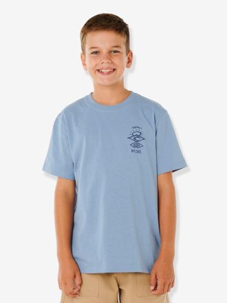 Rip Curl Jungen T-Shirt SEARCH ICON RIP CURL graublau