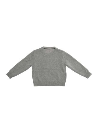 Marni Unisex Crew Neck Sweater, Grey Cotton Tops Top