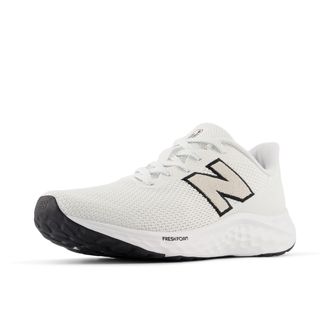 New Balance Mens Fresh Foam Arishi V4 Running Shoe, White/Reflection/Black, 8.5 UK