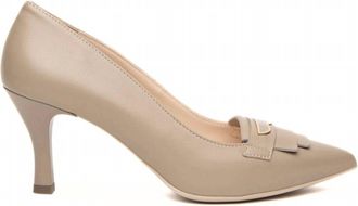 Nero Giardini Womens Nappa Torba Pump In Tan