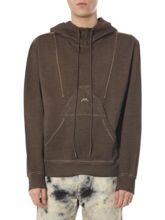 Diesel Dark Brown Hood Sweatshirts