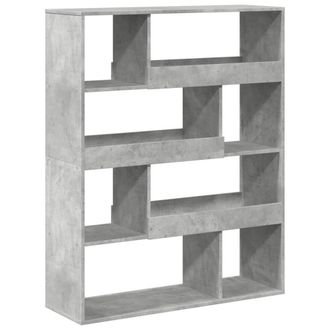 Berkfield Home Room Divider Concrete Grey 100x33x125.5 cm Engineered Wood