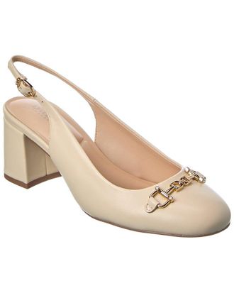 Dune London Dreaming Leather Slingback Pump