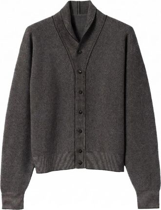 Jacquemus Pelota Cardigan - Heren - Vesten - Grijs - L - Wol - Truien & Vesten