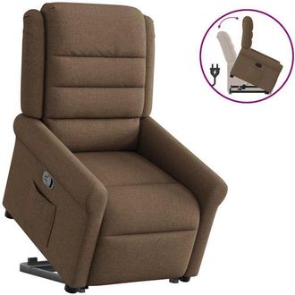 vidaXL Vidaxl - Sill&oacute;n Reclinable Elevable De Tela Marr&oacute;n