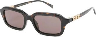 Gucci Sunglasses, female, Multicolor, Size: 50 MM Rectangular Frame Sunglasses