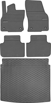 OEM Juego De Alfombrillas De Goma Para Coche Y Alfombrilla Para Maletero Para Audi Q3 Sportback A Partir De Septiembre De 2019