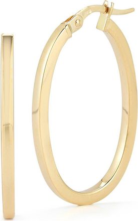 Roberto Coin Small Hoop Earrings in Yellow at Nordstrom