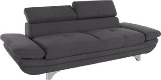 Cotta 3-Sitzer »Enterprise« Big-Sofa, mit Armteilverstellung & Kopfteilverstellung