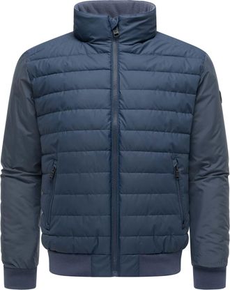 Stone Harbor heren winterjas Eliaam in materiaalmix