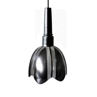 Tosel Suspensi&oacute;n vidrio negro D18 cm