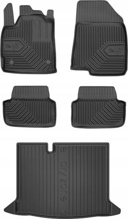 OEM Juego 77 Alfombrillas De Goma Y Tapete Dacia Sandero 3 Desde 2020