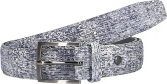 Floris Van Bommel Heren, Accessoires, Blauw, Maat: 105 CM Linnen
