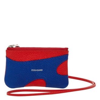 Ferragamo Cut Out Detail Credit Card Holder