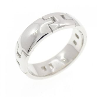 Herm&egrave;s White Gold (18K) Band Ring (Pre-Owned)