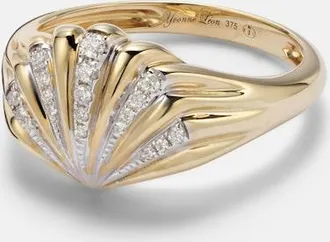 Yvonne L&eacute;on Yvonne L&eacute;on Baby Chevali&egrave;re 9kt ring with diamonds