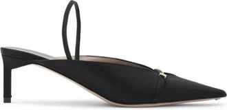Tom Ford Julianne Slingback - Dames - Muiltjes - Zwart - 36 EU - Leer - Schoenen