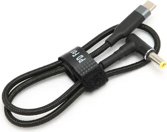 OEM Cable De Carga Antienredos, Adaptador Usb-c A Cc, Dise&ntilde;o Compacto Y Port&aacute;til Para Viajes, Con Enchufe En &Aacute;ngulo Y Chip Inteligente Incorporado
