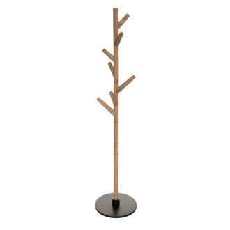 Atmosphera Atmosphera - Perchero De Pie Wild 7 Colgadores Color Marr&oacute;n 178 Cm